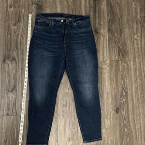 Lucky Brand Dark Blue Ankle Jeans